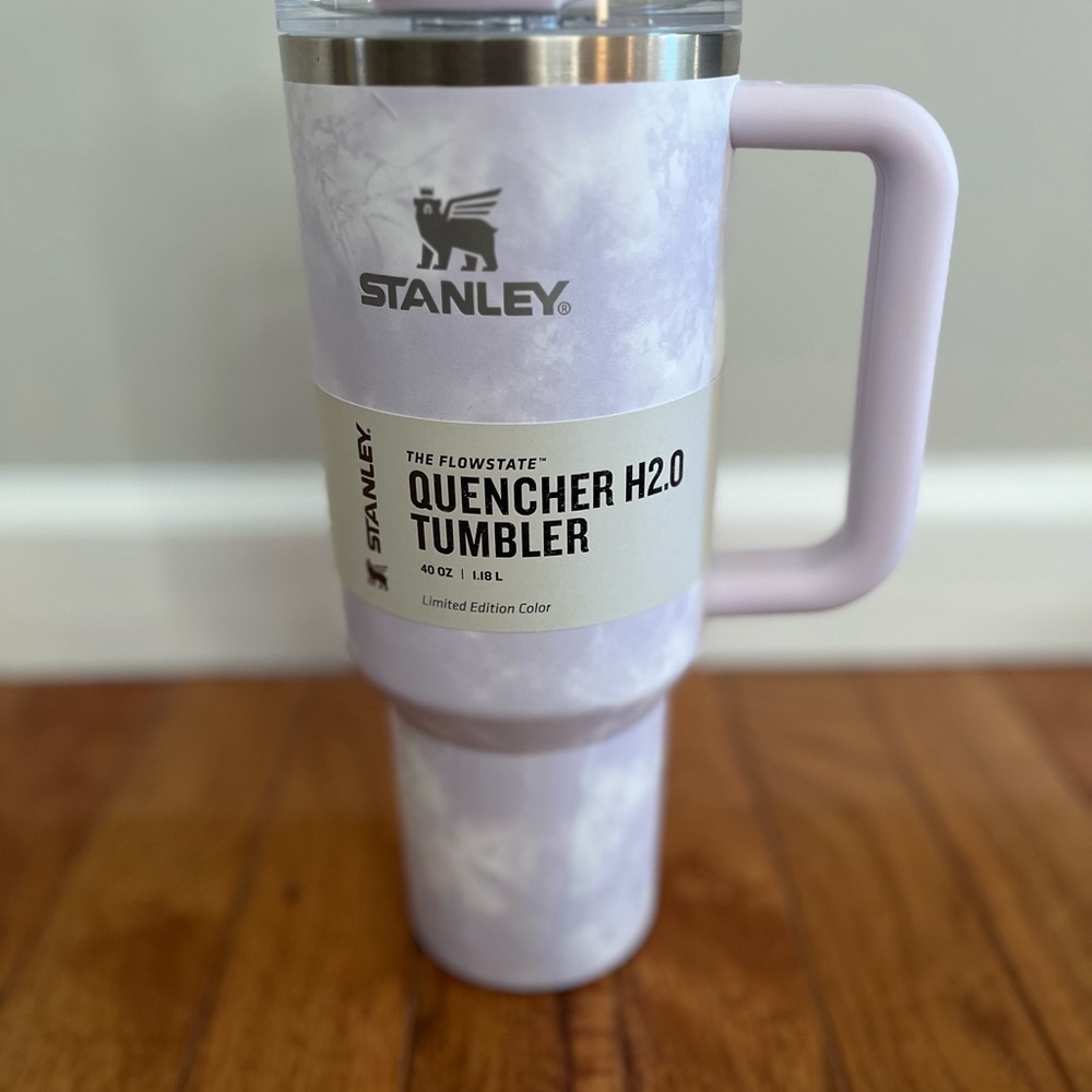 Stanley Quencher H2.0 FlowState Tumbler, Wisteria Tie Dye Limited Addition